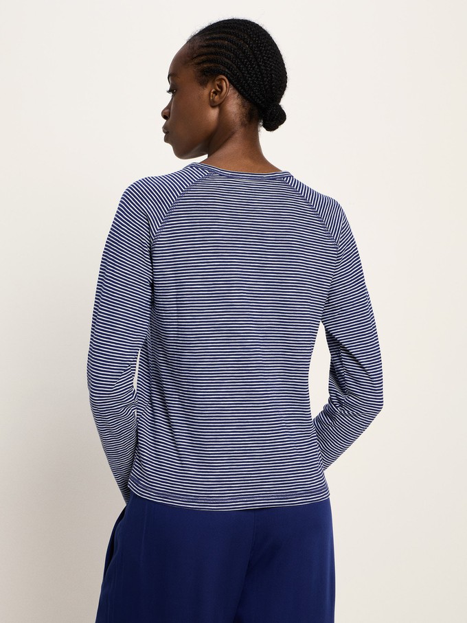 Long-sleeved raglan shirt (GOTS) from LANIUS