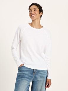 Long-sleeved raglan shirt (GOTS) via LANIUS