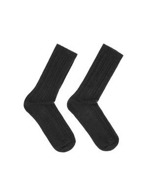 Ribbed knit socks (GOTS) from LANIUS