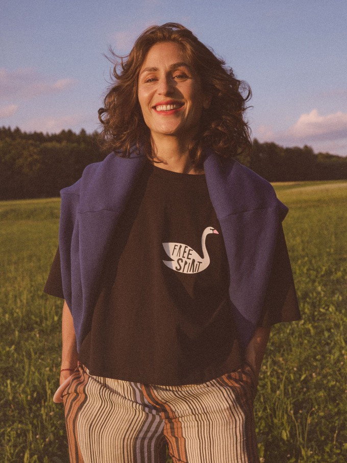 Oversized Statement T-Shirt (GOTS) from LANIUS