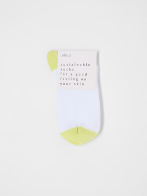 Colourblock socks (GOTS) from LANIUS