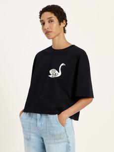Oversized Statement T-Shirt (GOTS) via LANIUS