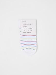 Sneaker Socks Stripes GOTS via LANIUS