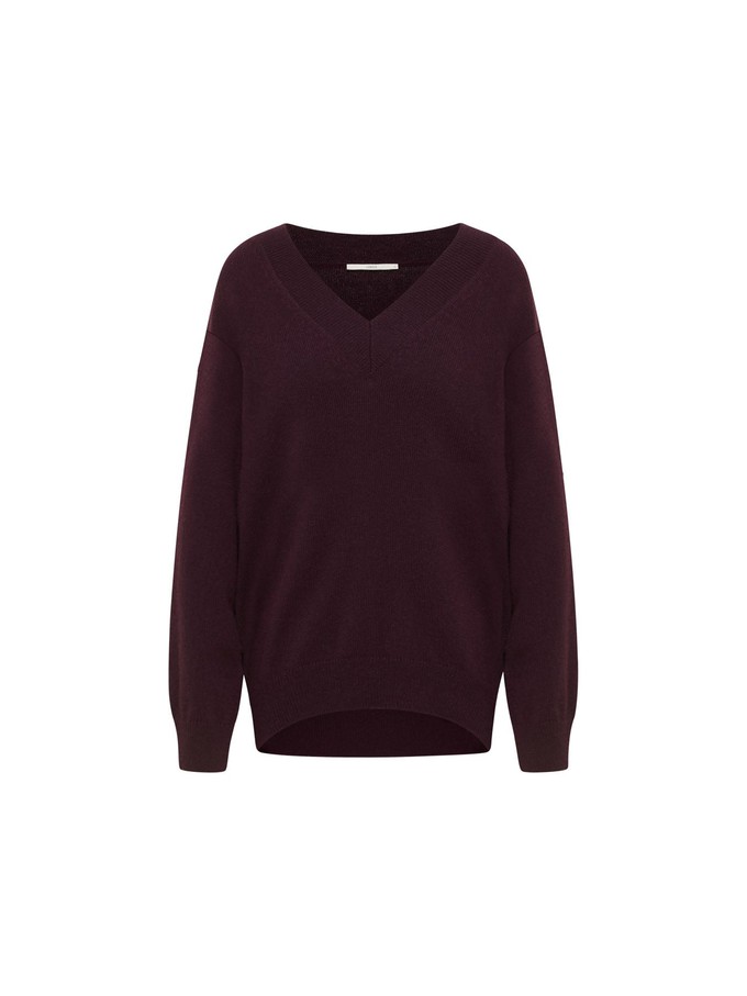 V-neck sweater (GOTS) from LANIUS