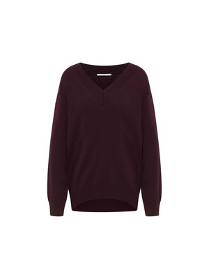 V-neck sweater (GOTS) from LANIUS