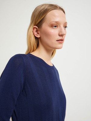 Pullover mit breiter Rippe (GOTS) from LANIUS