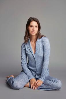 Print Pyjama Set via Lavender Hill Clothing