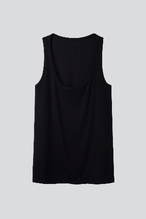 Ribbed Scoop Neck Tank from Lavender Hill Clothing