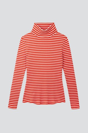Striped Cotton Roll Neck (Sale) from Lavender Hill Clothing