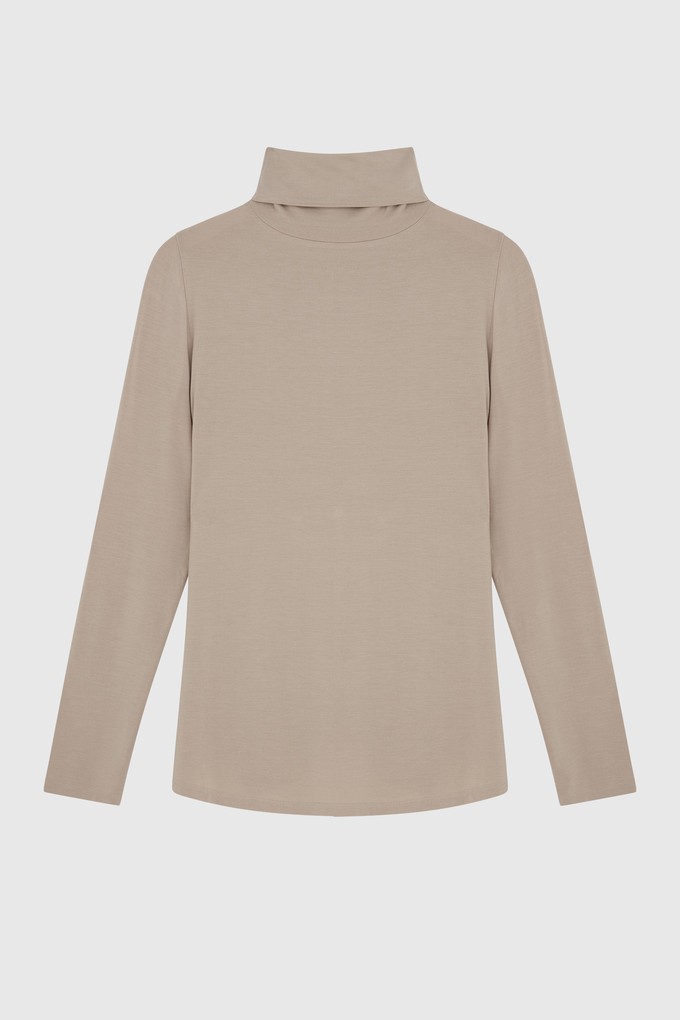 Roll Neck Micro Modal Top from Lavender Hill Clothing