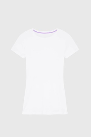 Short Sleeve Crew Neck Cotton Modal Blend T-shirt from Lavender Hill Clothing