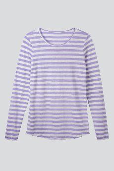 Long Sleeve Linen T-shirt via Lavender Hill Clothing