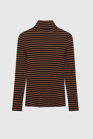 Striped Cotton Roll Neck (Sale) from Lavender Hill Clothing