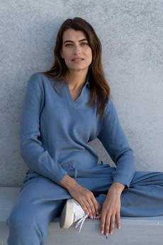 Ribbed Lounge Jumper via Lavender Hill Clothing