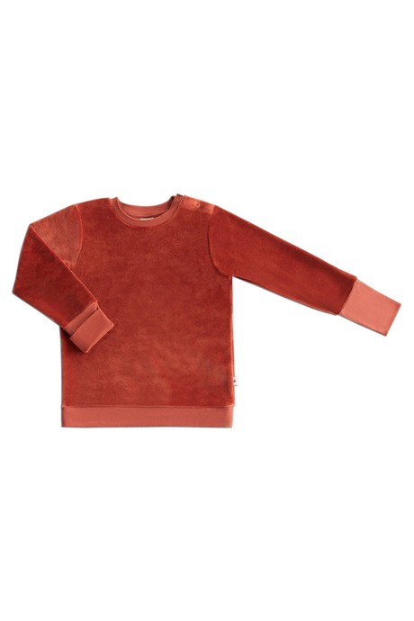 2477 TC | Kids velour Sweatshirt - Tabasco from Leela Cotton