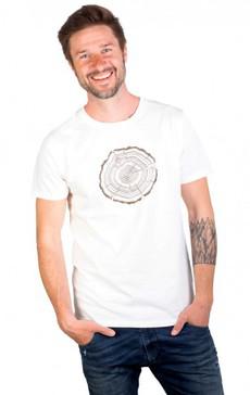 Fairwear Organic Shirt Men Stone Washed White Treeslice via Life-Tree