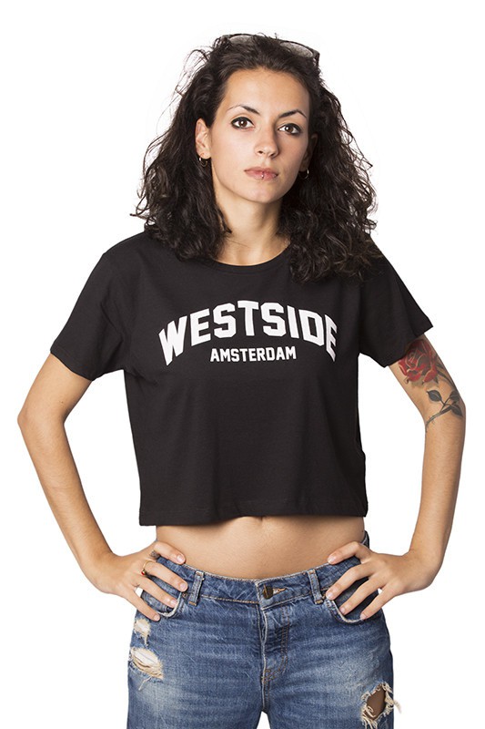 Westside Amsterdam T-shirt - Crop from Loenatix