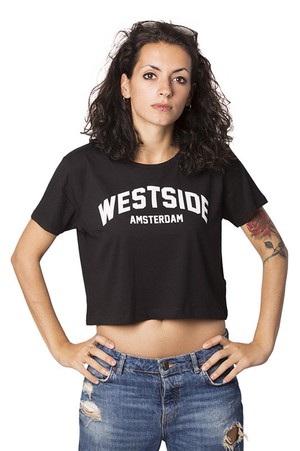 Westside Amsterdam T-shirt - Crop from Loenatix