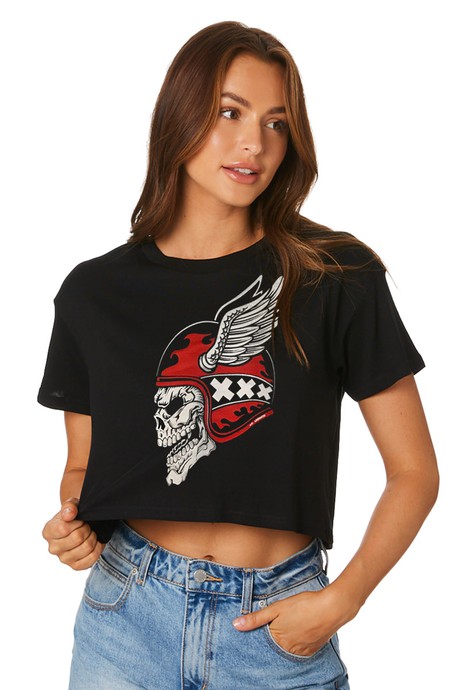 Crazy Riders Crop T-Shirt from Loenatix