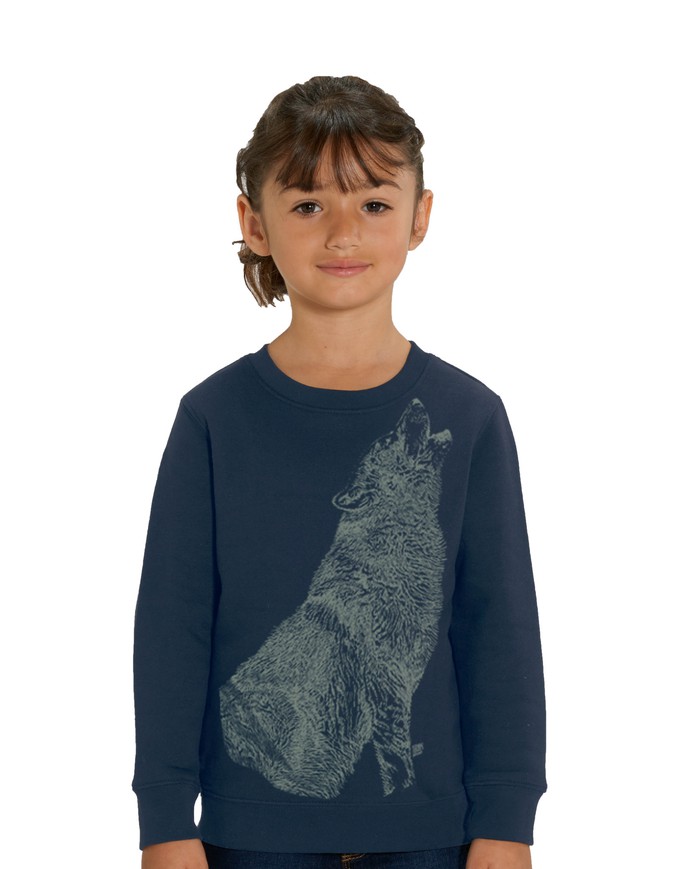 Howling Wolf Sweater - Glow in the Dark from Loenatix