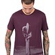 Heartcore T-shirt - Bamboo - Eggplant from Loenatix