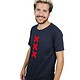 XXX Amsterdam T-shirt - Navy (Red Suede) from Loenatix