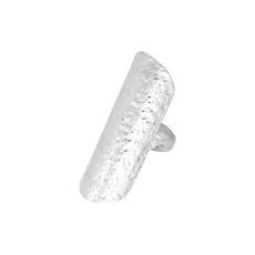 Hammered Anjuna Ring Silver via Loft & Daughter