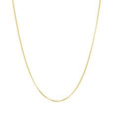 Rolo Chain Gold Vermeil via Loft & Daughter