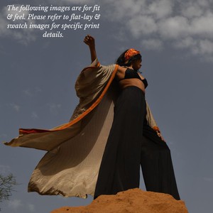 If Saris Could Talk Maxi Kimono-Rich Riad from Loft & Daughter