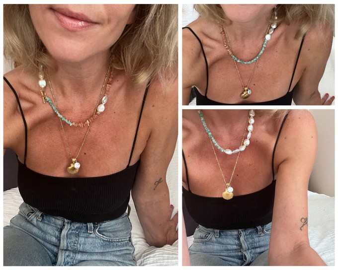 Dancing In The Moonlight Choker Gold Vermeil Outlet from Loft & Daughter