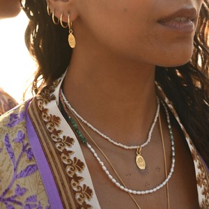 Baby Courage Pearl Choker Silver from Loft & Daughter