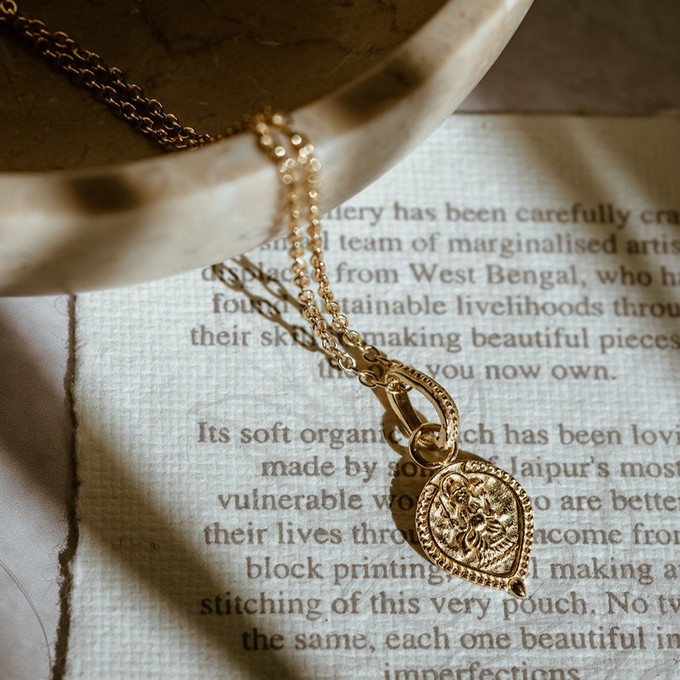 Baby Beginnings Charm Gold Vermeil from Loft & Daughter