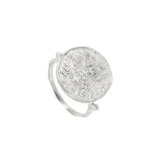 Lakshmi Coin Ring Silver via Loft & Daughter