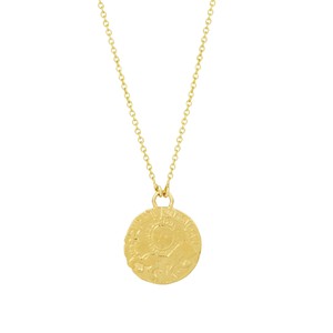 Relic Coin Pendant Gold Vermeil from Loft & Daughter