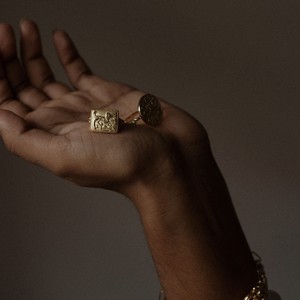 Durga's Lion Ring Gold Vermeil - Outlet from Loft & Daughter