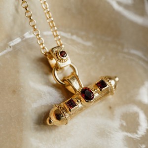 Nivara Gemstone Amulet Pendant from Loft & Daughter