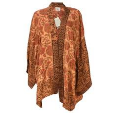 If Saris Could Talk Kimono- Sunset Floral via Loft & Daughter