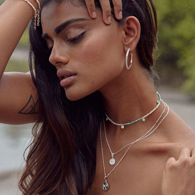 Bali Bishnoi Choker Silver Outlet from Loft & Daughter