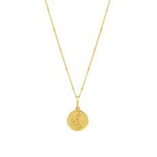 I Will Always Find My Way Pendant Gold Vermeil via Loft & Daughter