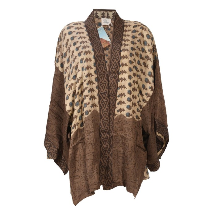 If Saris Could Talk Kimono- Sacred Earth from Loft & Daughter