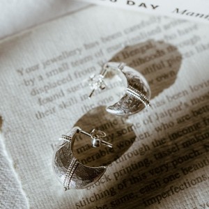 Baby Valora Hoops Silver from Loft & Daughter