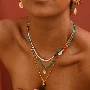 Beaded Kesari Necklace from Loft & Daughter