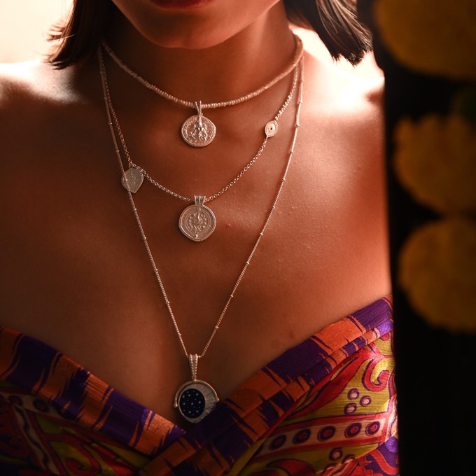 Me, Myself & Eye Pendant Silver- PRE-ORDER from Loft & Daughter