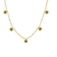 Amara Choker Green Onyx via Loft & Daughter
