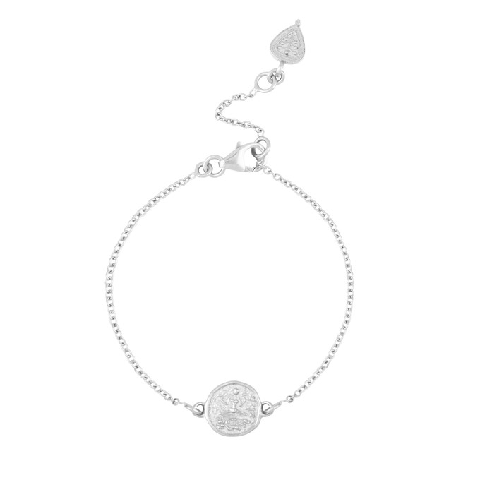 Baby Lakshmi Stacking Bracelet Silver from Loft & Daughter