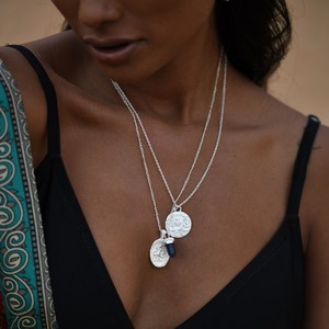 Relic Coin Pendant Silver Outlet from Loft & Daughter