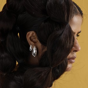 Baby Valora Hoops Silver from Loft & Daughter