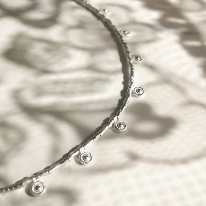 Bishnoi Coin Choker Silver - Outlet from Loft & Daughter