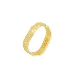 Loved Affirmation Stacking Ring via Loft & Daughter