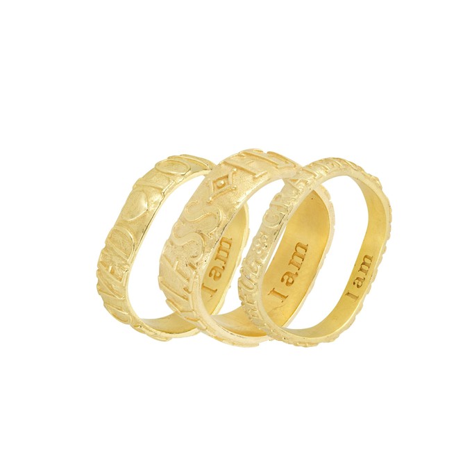 Fearless Affirmation Stacking Ring from Loft & Daughter